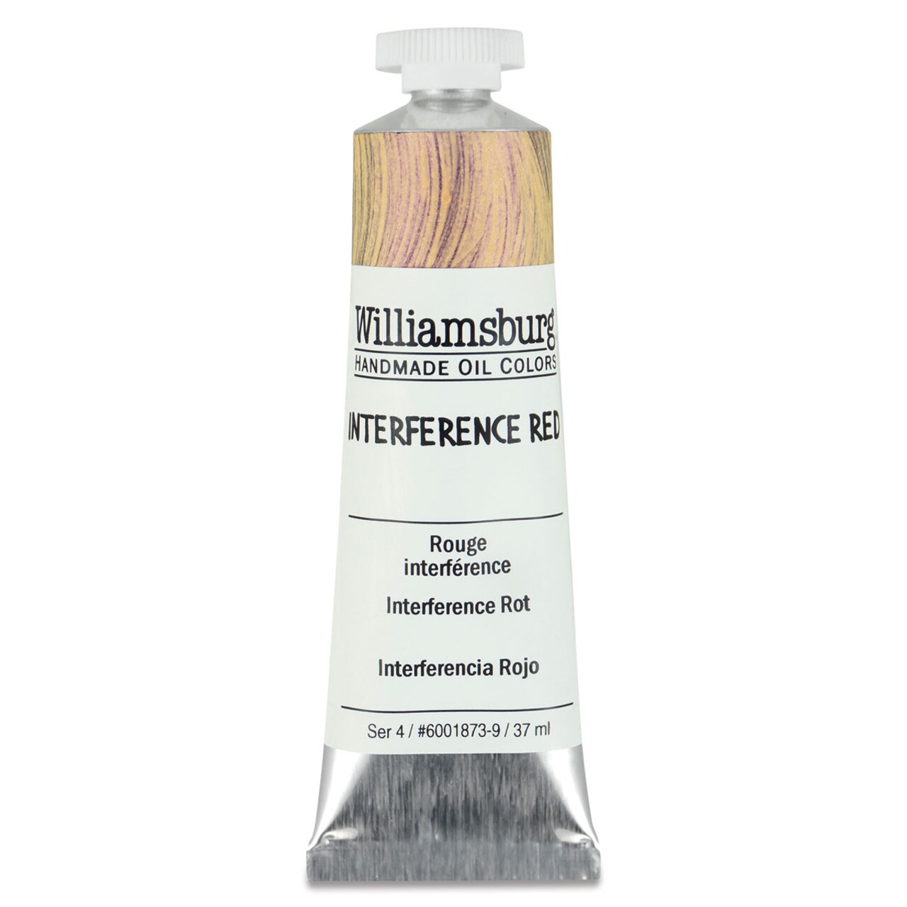 Williamsburg Handmade Oil Paint - Interference Red, 37 ml tube